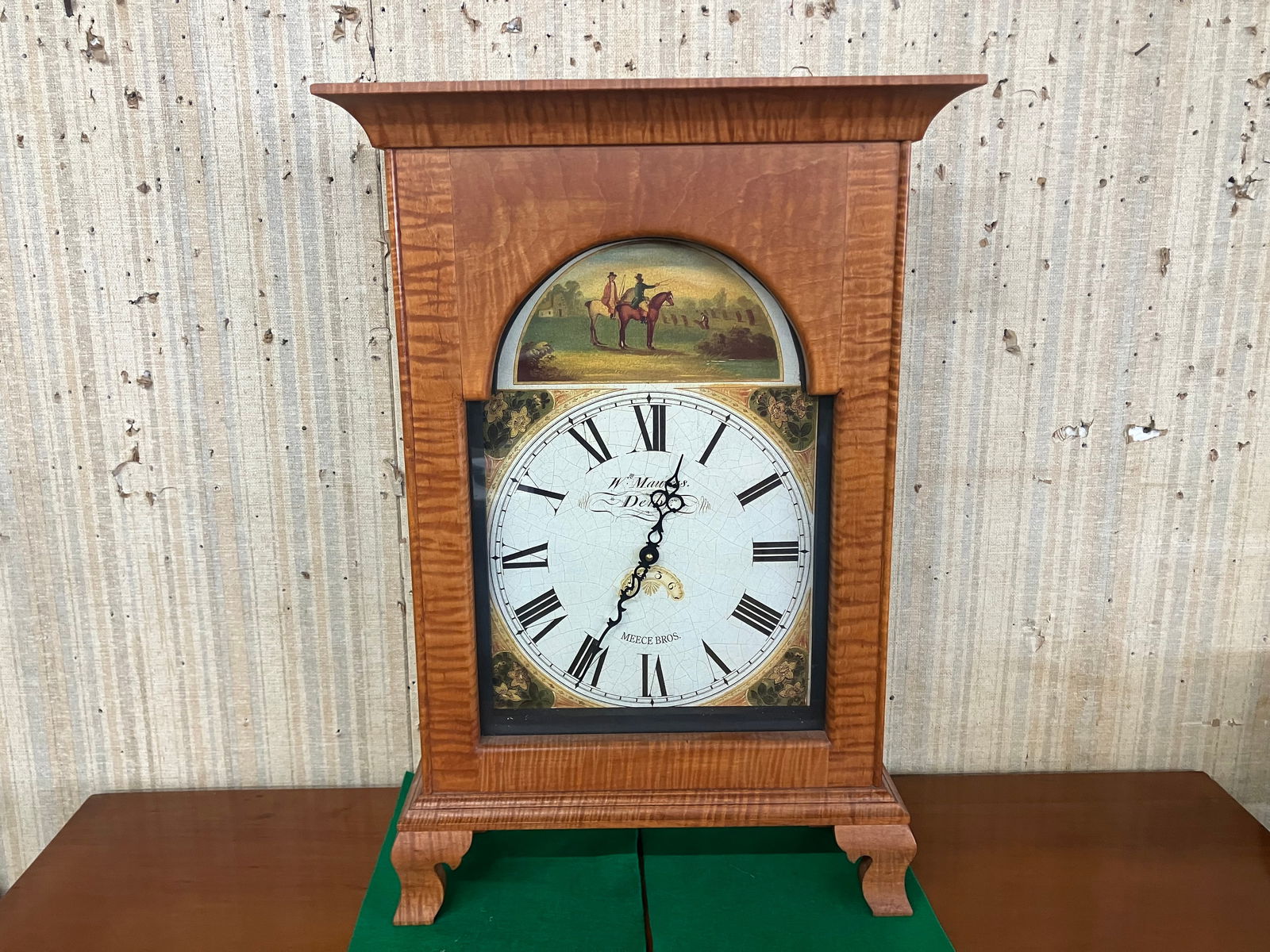 Tiger Maple Clock (1 of 4)