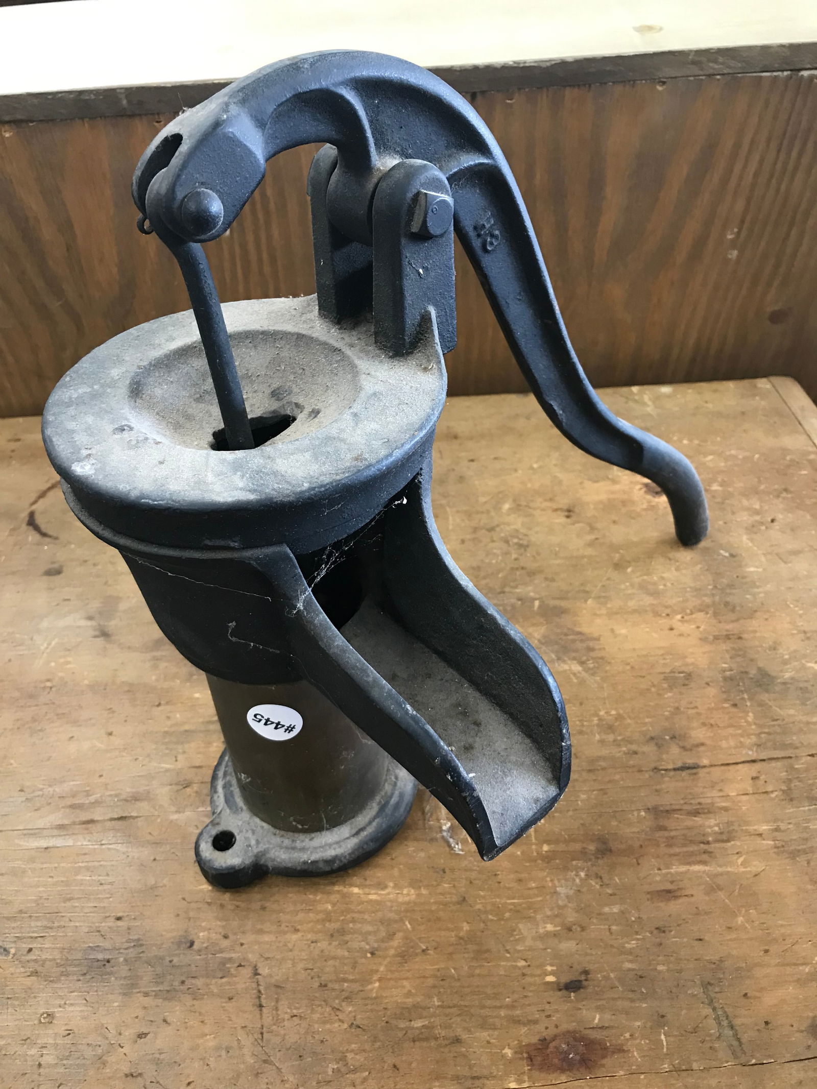 Cast Iron Pump: 18".