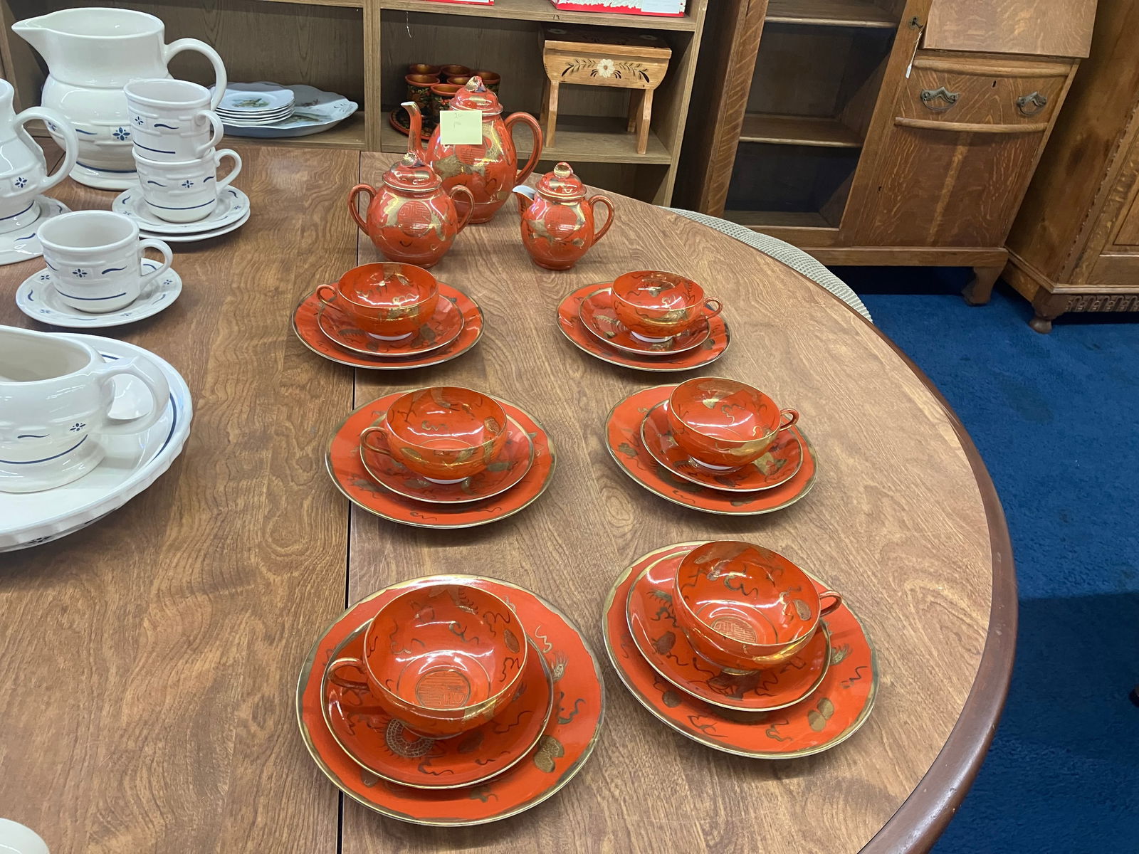 Approx. 30 Pcs Dragon Tea Set (1 of 3)