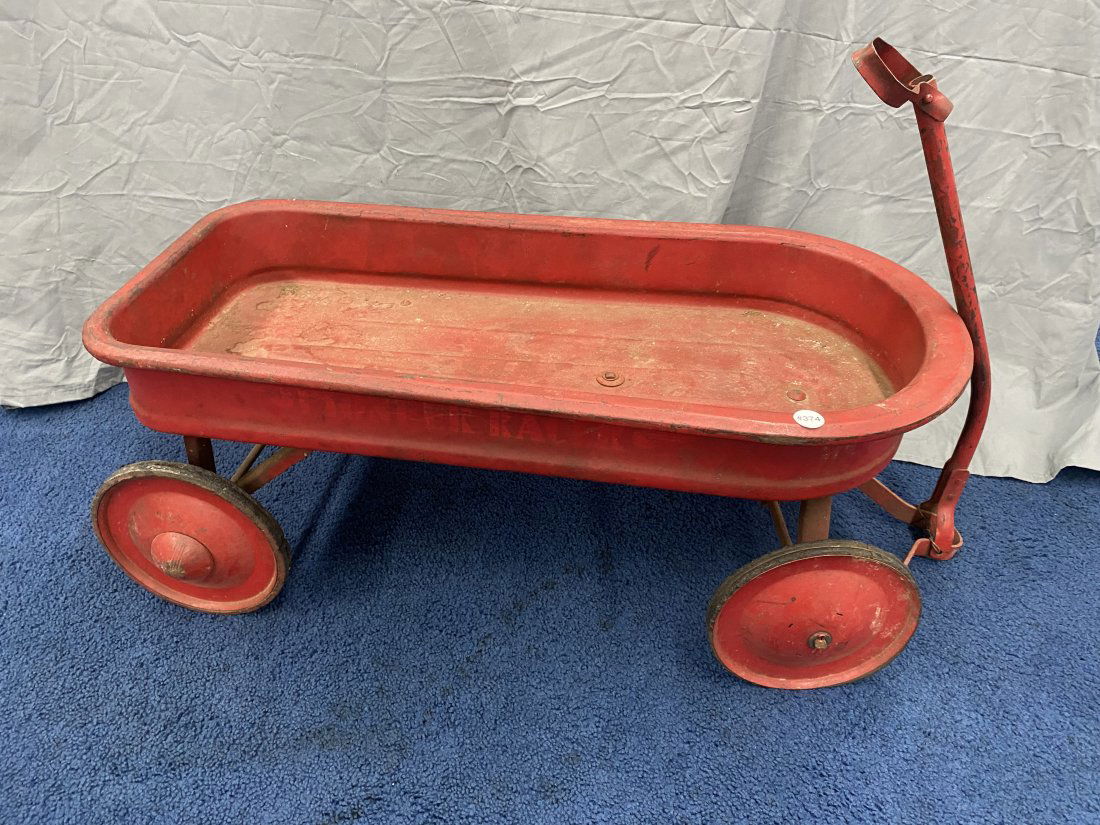 Vintage Red Wagon (1 of 6)