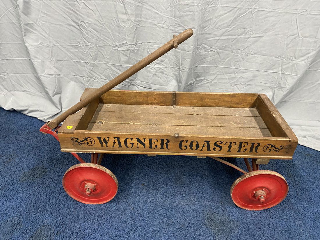 Wagon Coaster Stencil Wagon: 14"x33"x16".