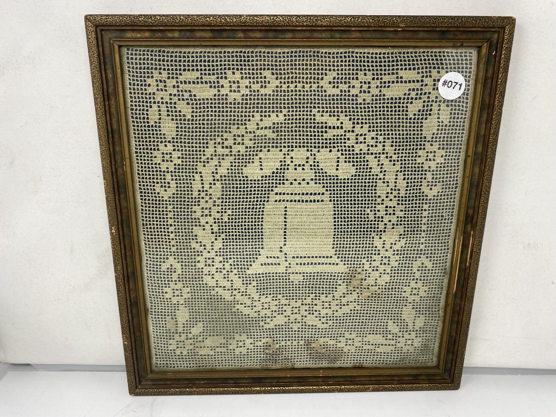 Needlepoint By First Lady Mrs. Calvin Coolidge (1 of 3)