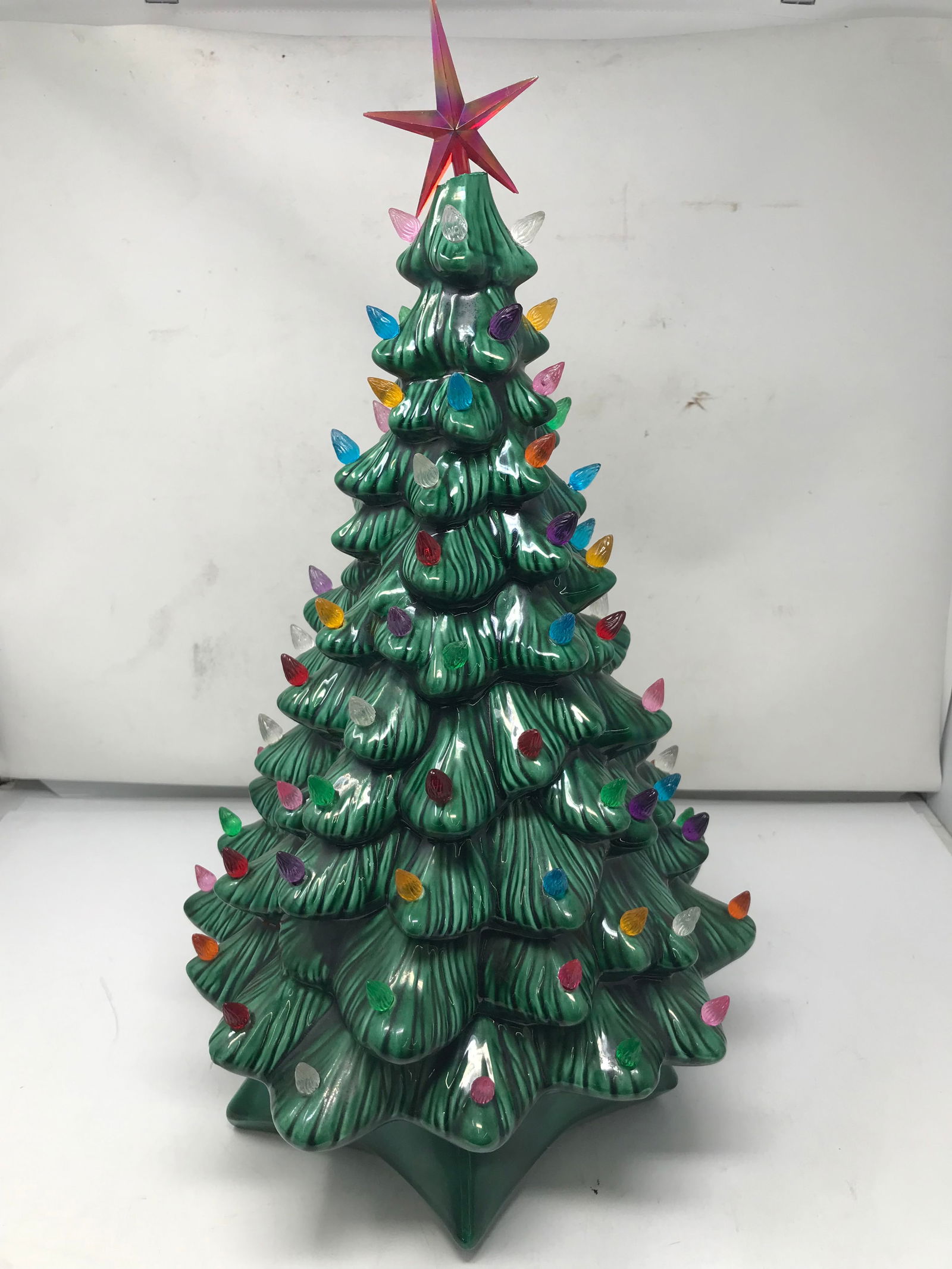 Ceramic Christmas Tree Auction