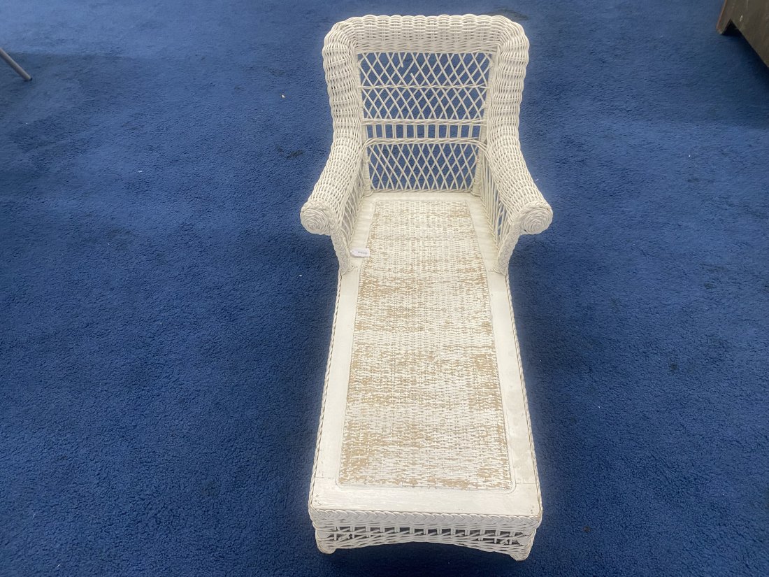 Child's Wicker Reclaimer: 23" x 35" x 16"