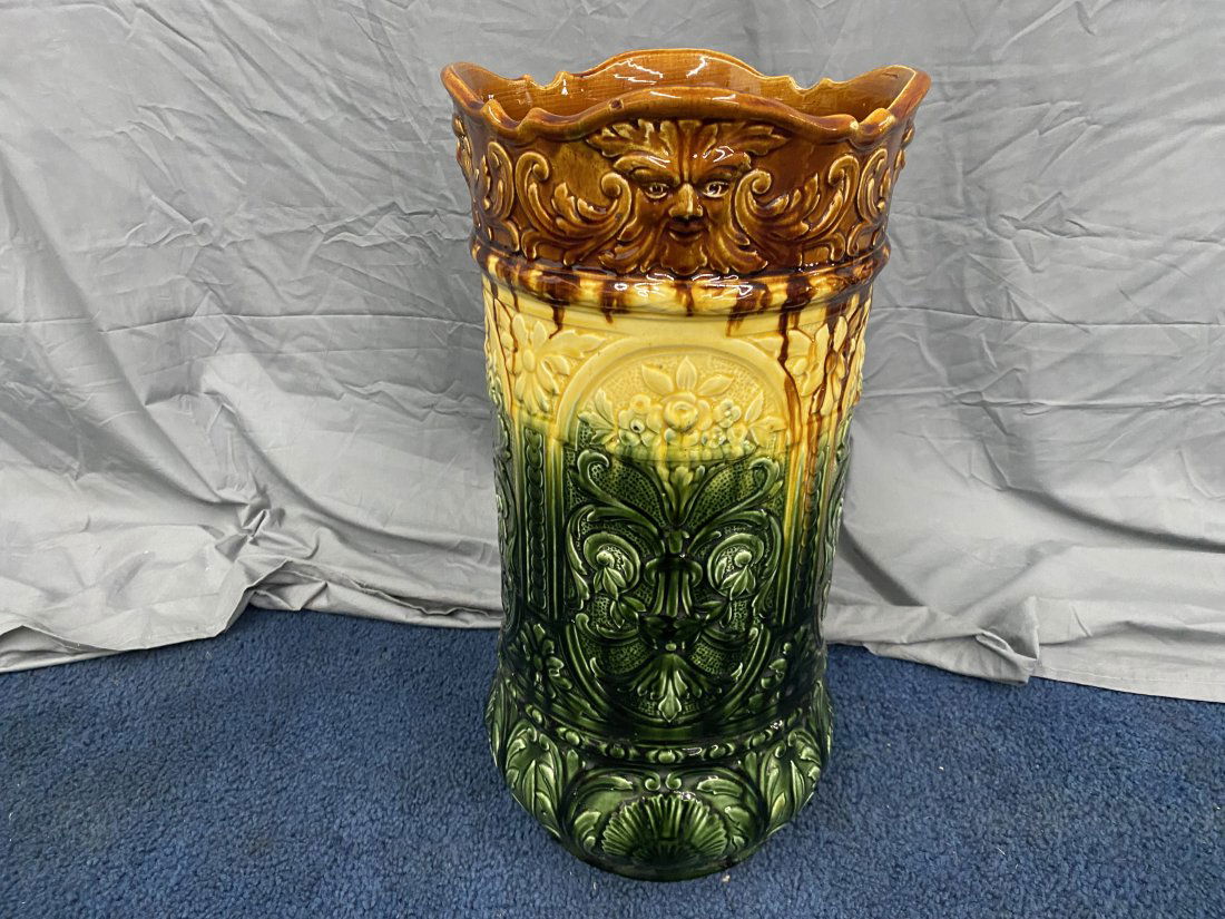 Majolica Umbrella Holder (1 of 7)