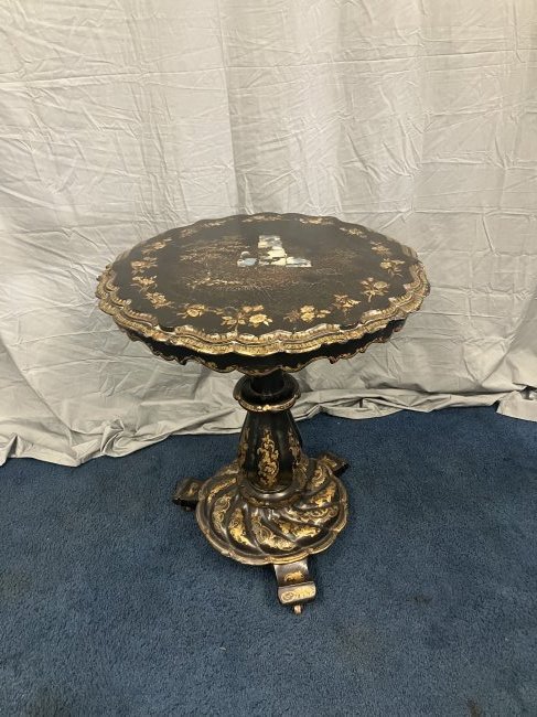 19thC Aesthetic Movement Table (1 of 6)