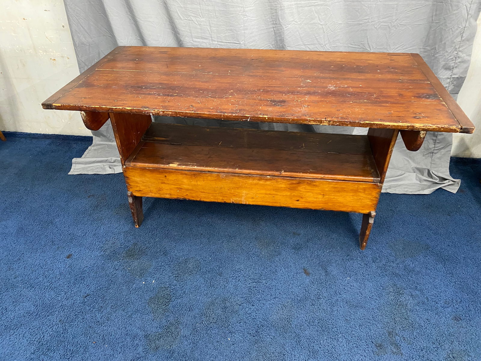 Primitive Hutch Table (1 of 8)