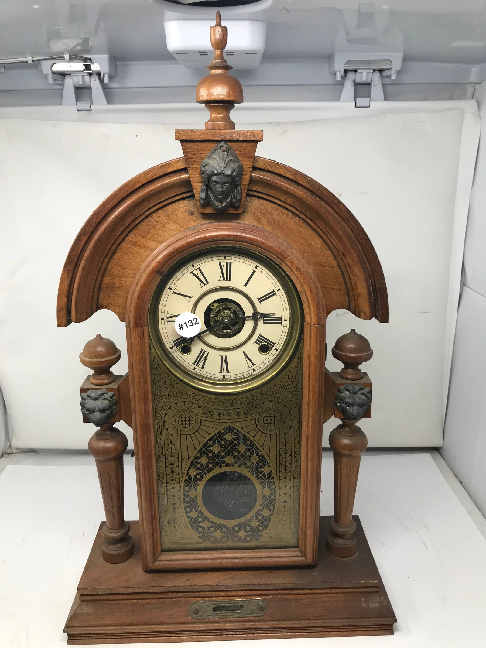 Waterbury Mantel Clock (1 of 9)