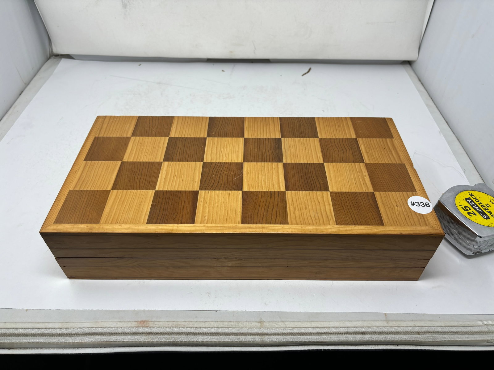 Onyx Chess Set: all pieces present, 16"x16".