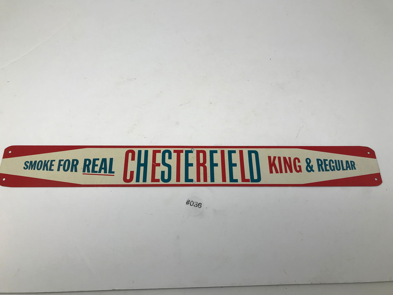 Chesterfield Enamel Sign (1 of 5)