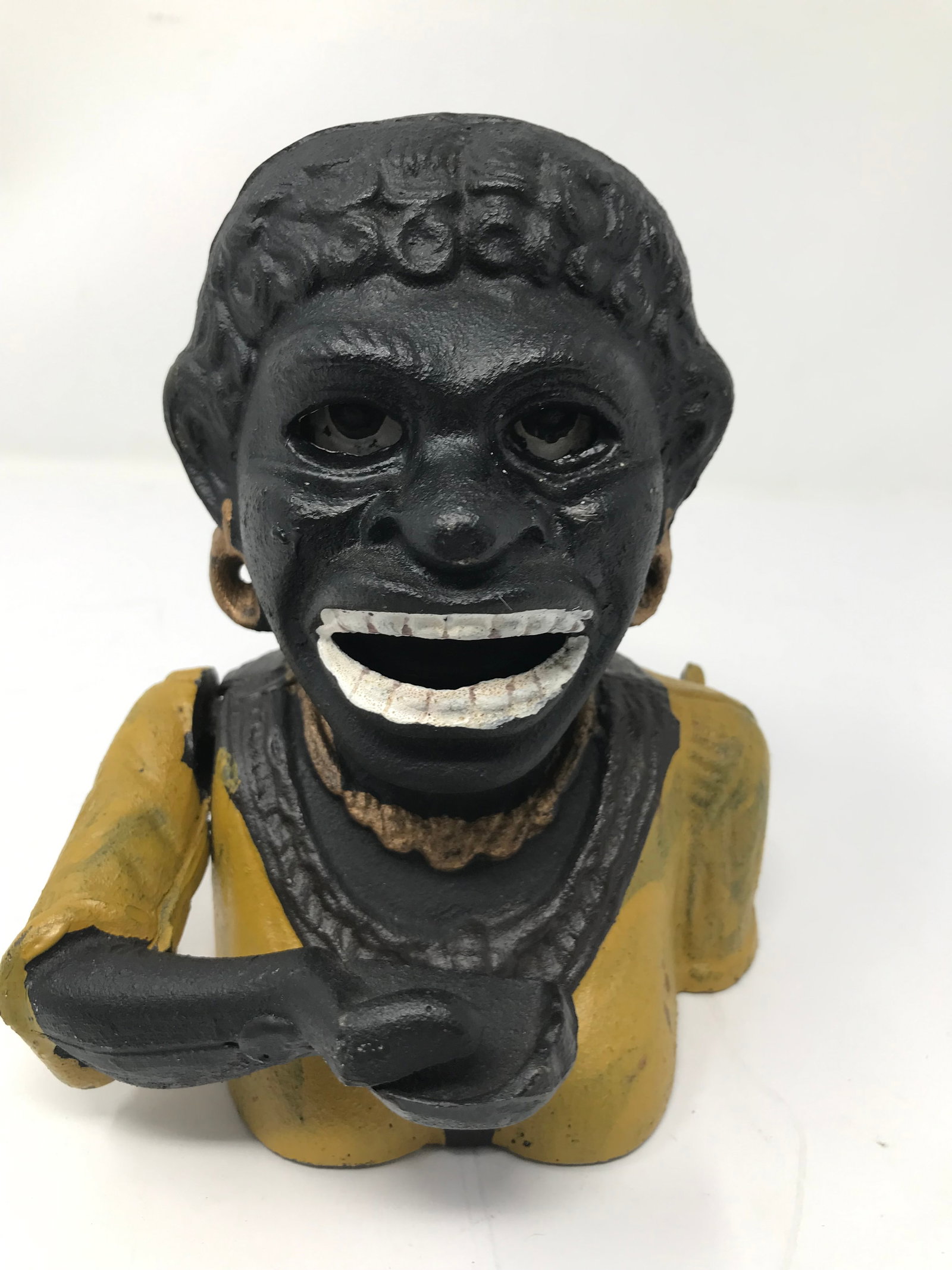 Mechanical Bank: 5" H