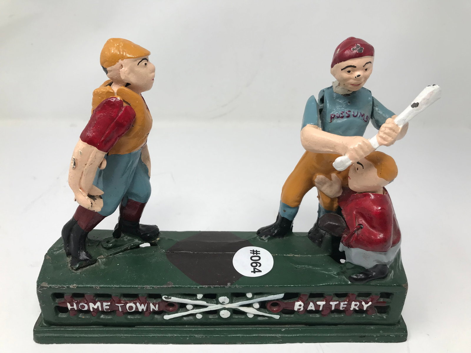 Mechanical Bank: 9" W
