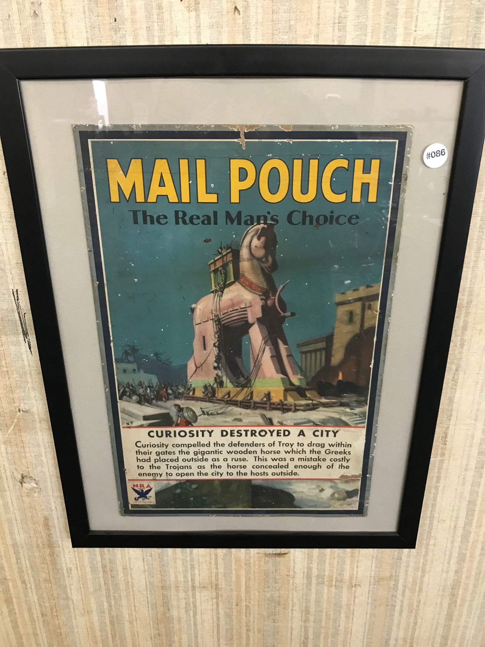 Antique Mail Pouch Adv Board (1 of 5)