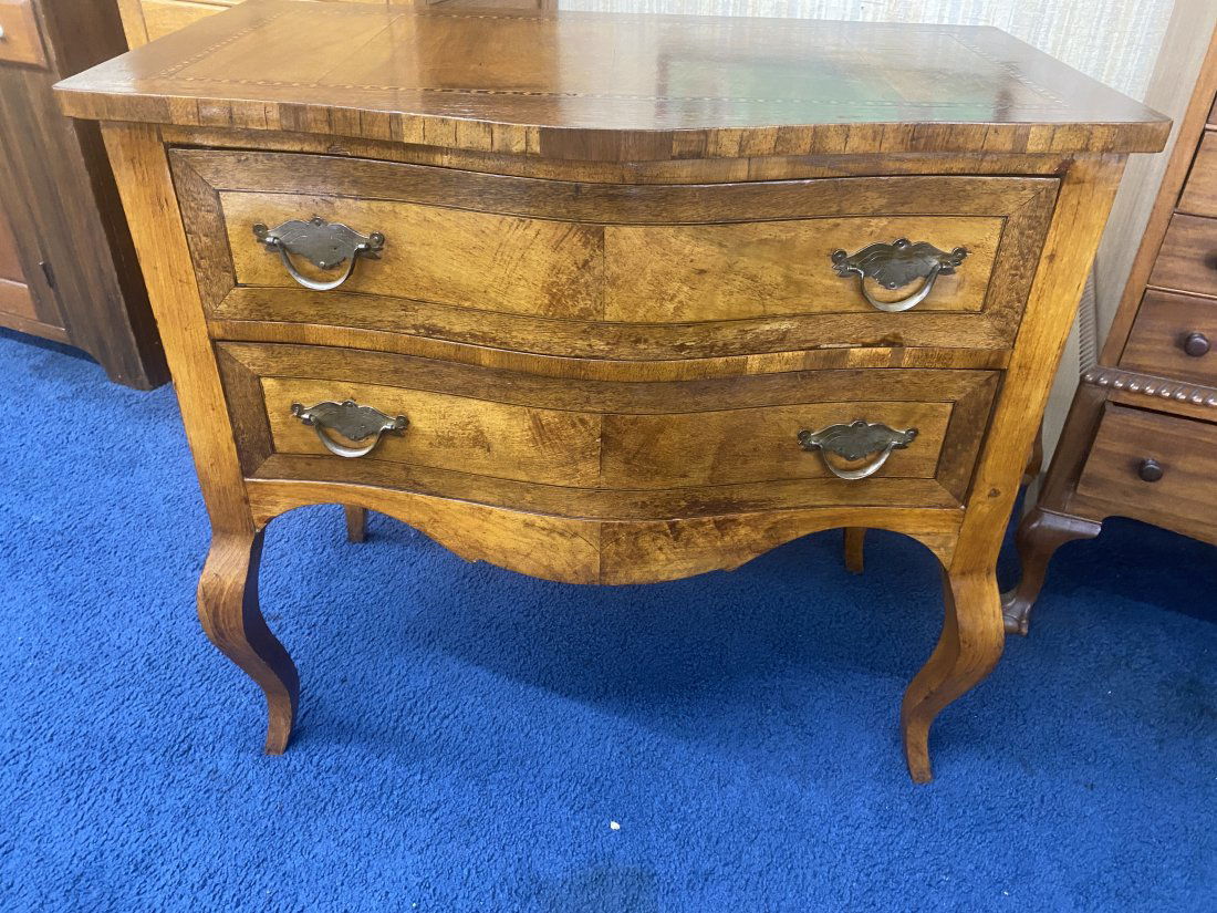 Antique Mahogany Low-Boy with Inlay (1 of 5)