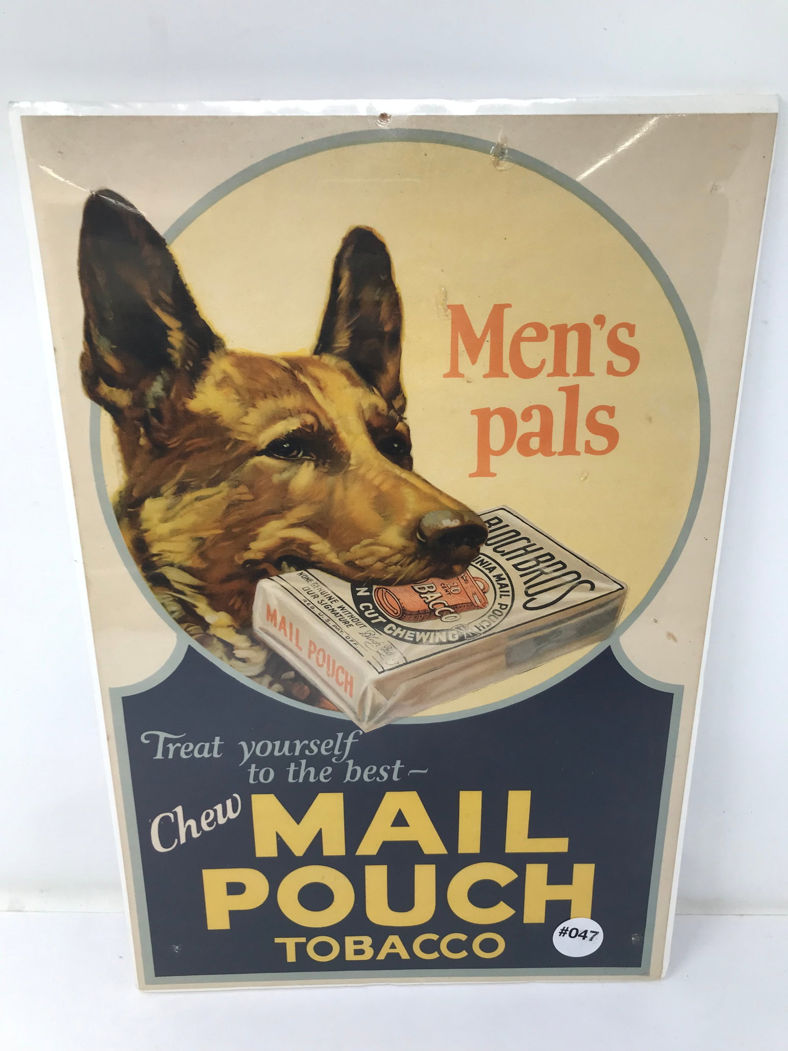 Vintage Mail Pouch Print: print 10.5"x15.75".