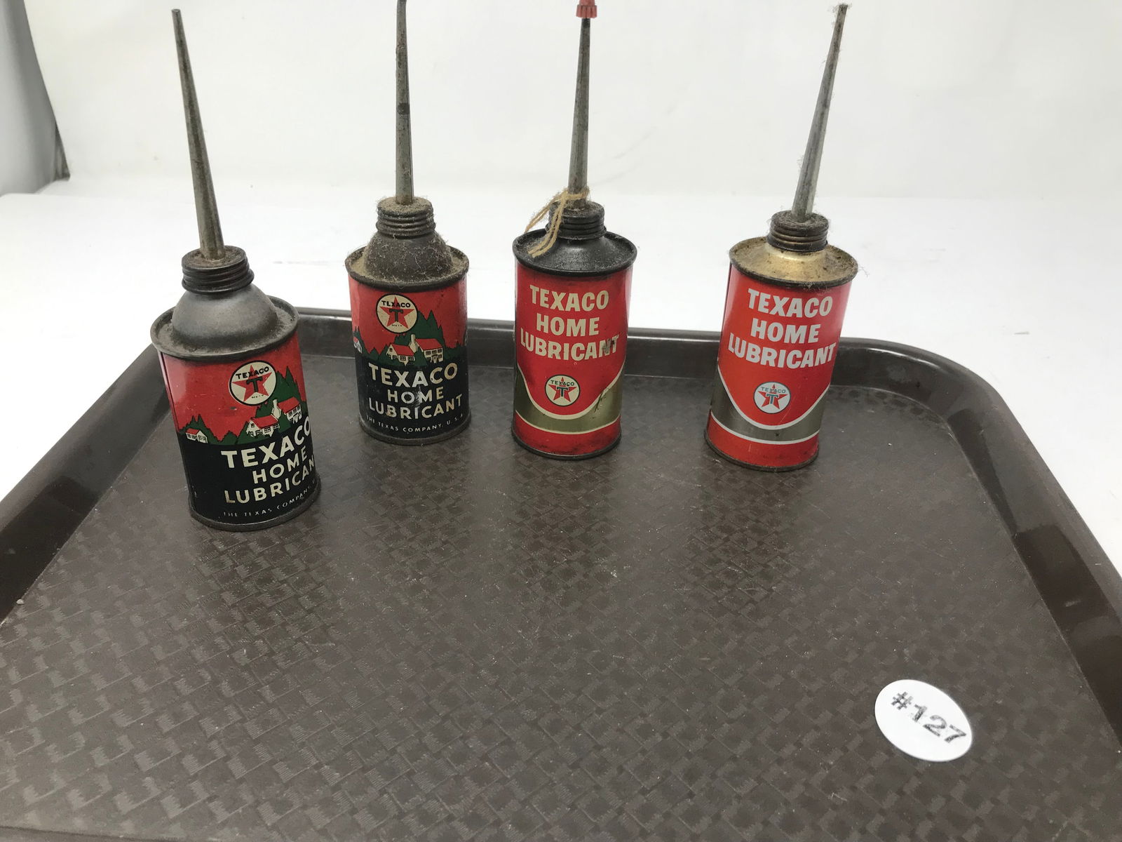 4 Texaco Oil Cans (1 of 3)
