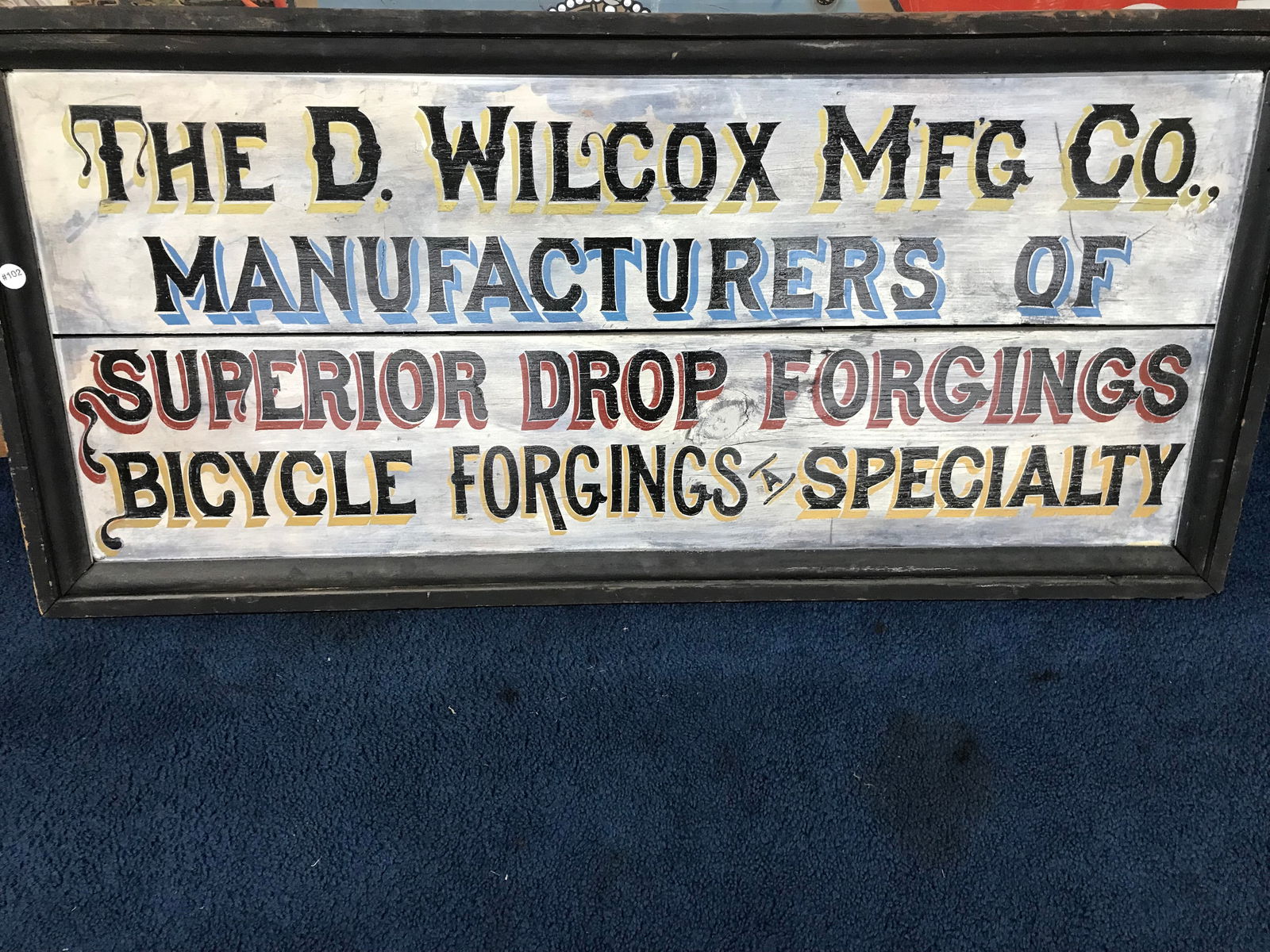 Vintage Bicycle Trade Sign (1 of 7)