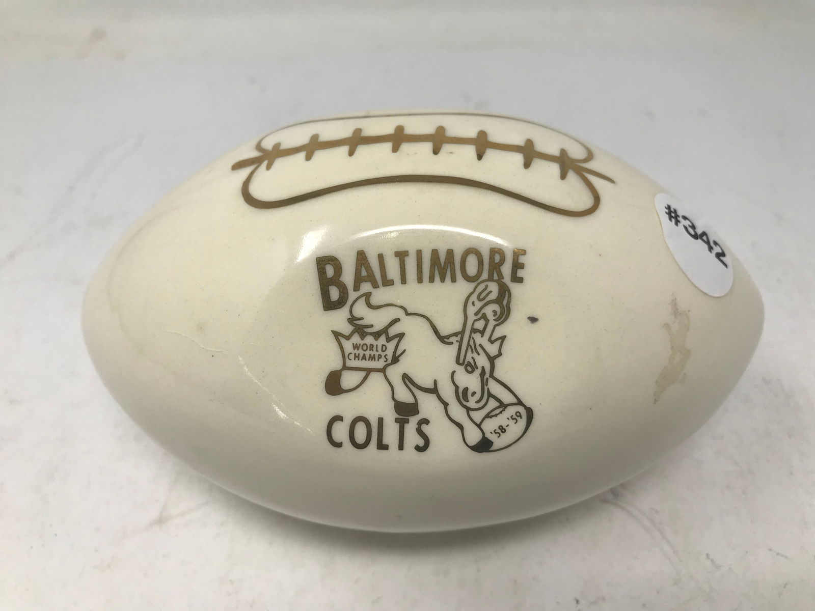 Vintage Baltimore Colt Bank (1 of 4)