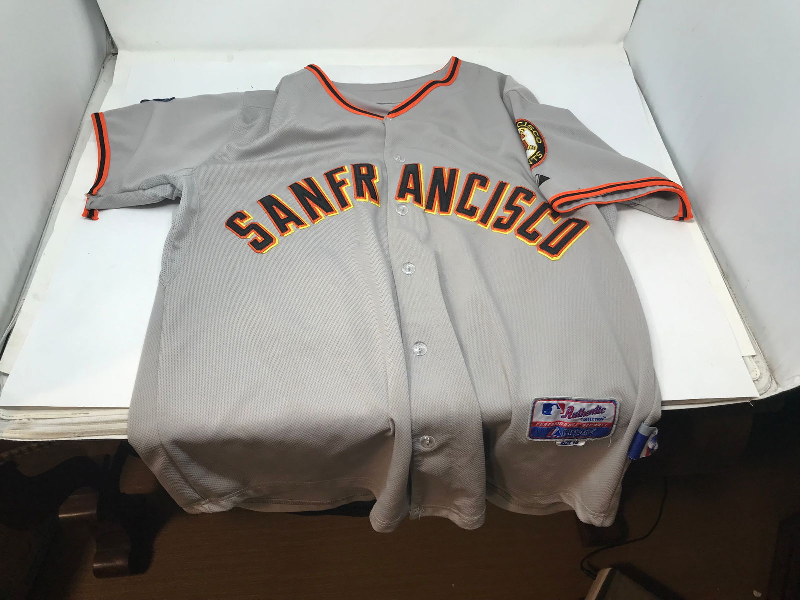 Buster Posey 2010 World Series Jersey (1 of 3)
