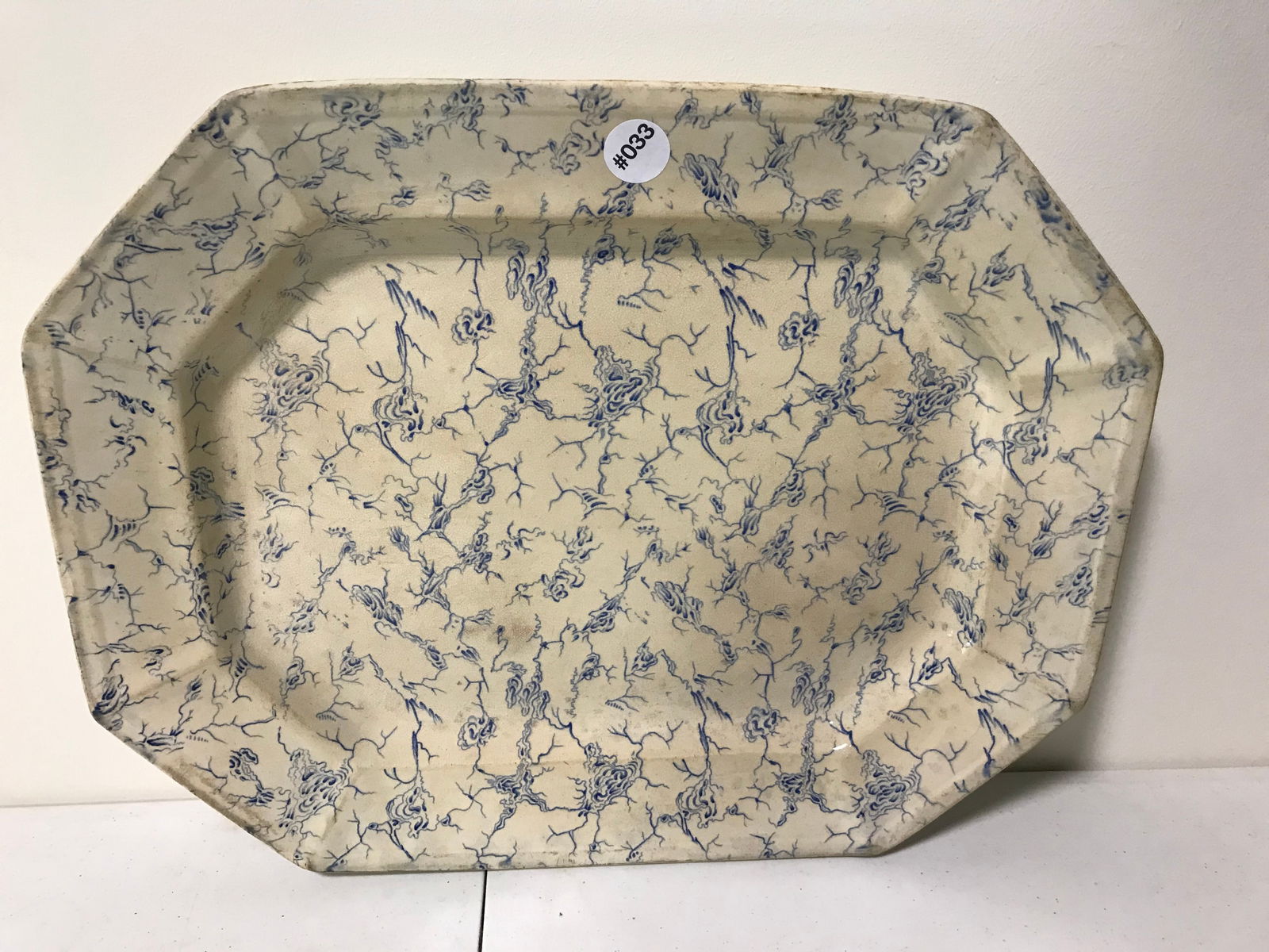 Antique Transferware Platter (1 of 2)