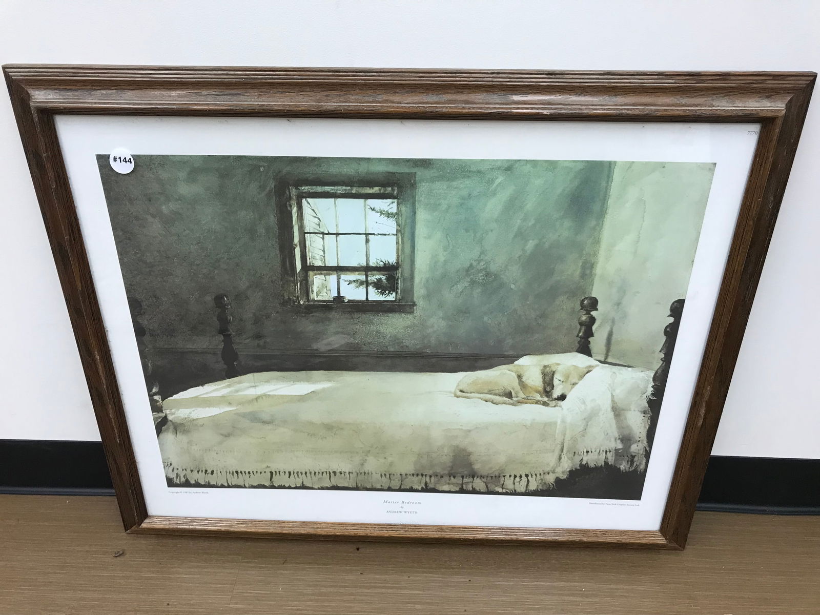 "Master Bedroom" Andrew Wyeth Print (1 of 3)