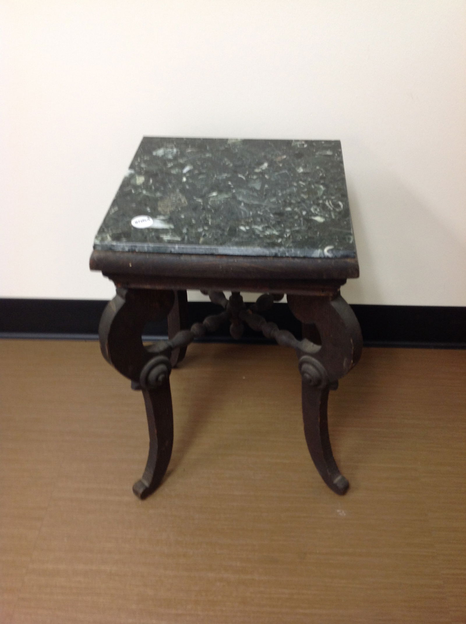 Antique Oak Plant Stand (1 of 6)