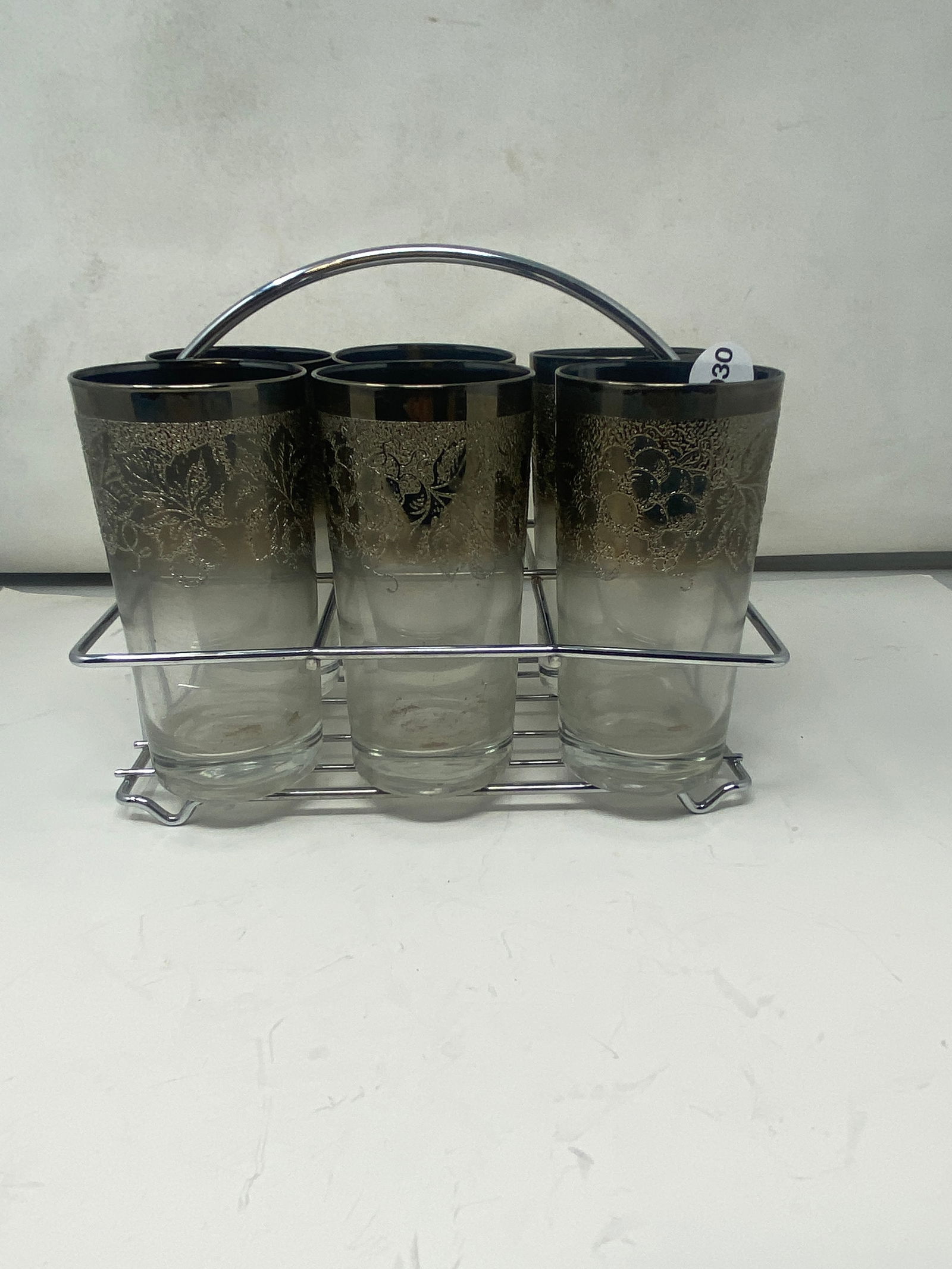 Set of 6 MCM Drinking Glasses (1 of 5)