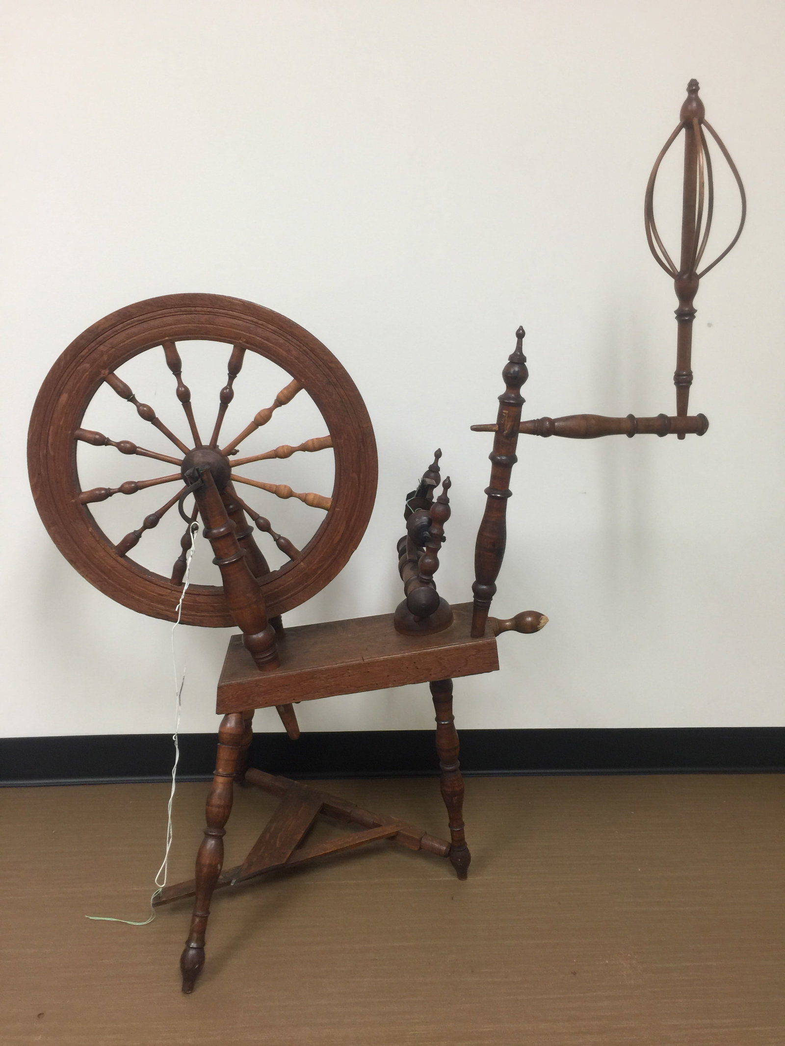 Spinning Wheel: 40"x50".