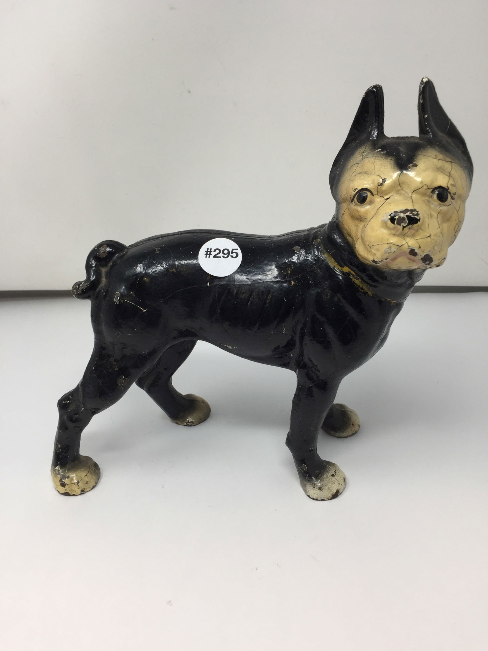 Antique Dog Door Stop (1 of 5)