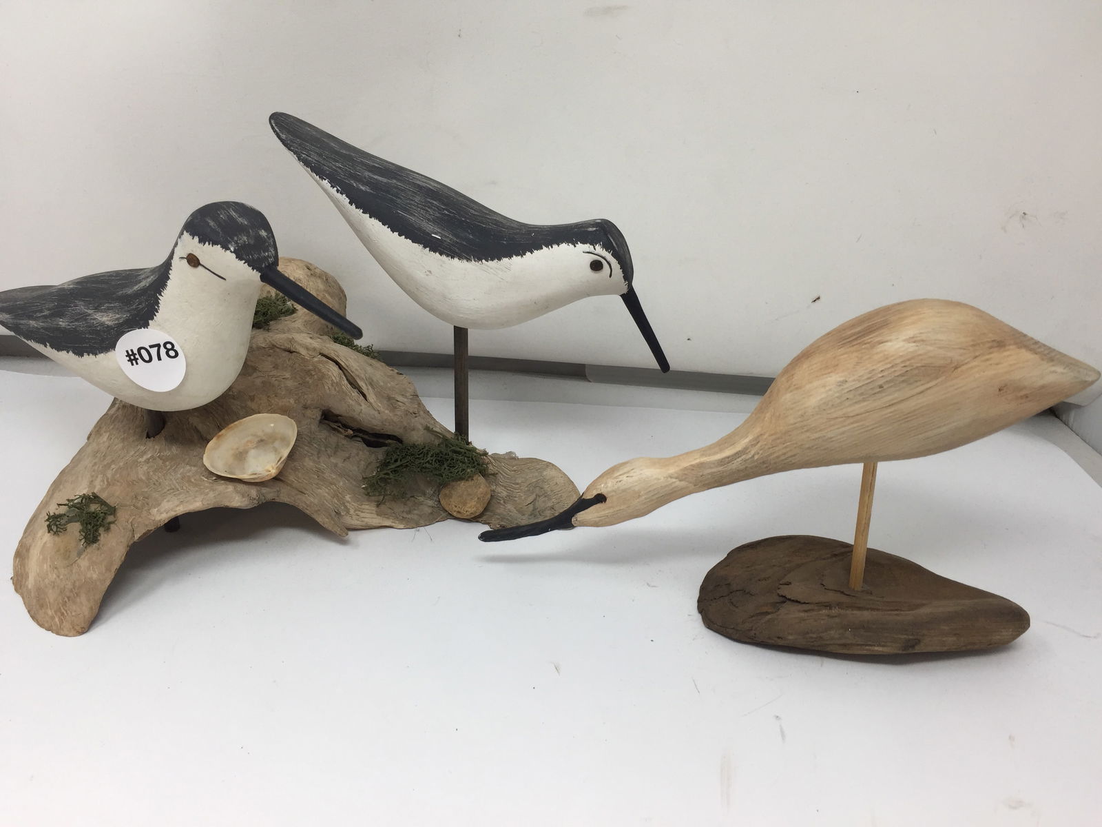 2 Shore Bird Carvings (1 of 4)