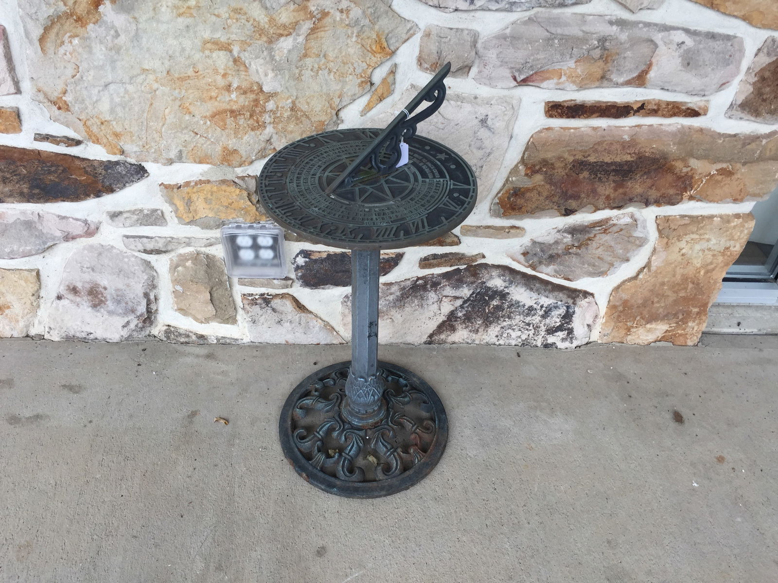 Cast Iron Sundial (1 of 3)