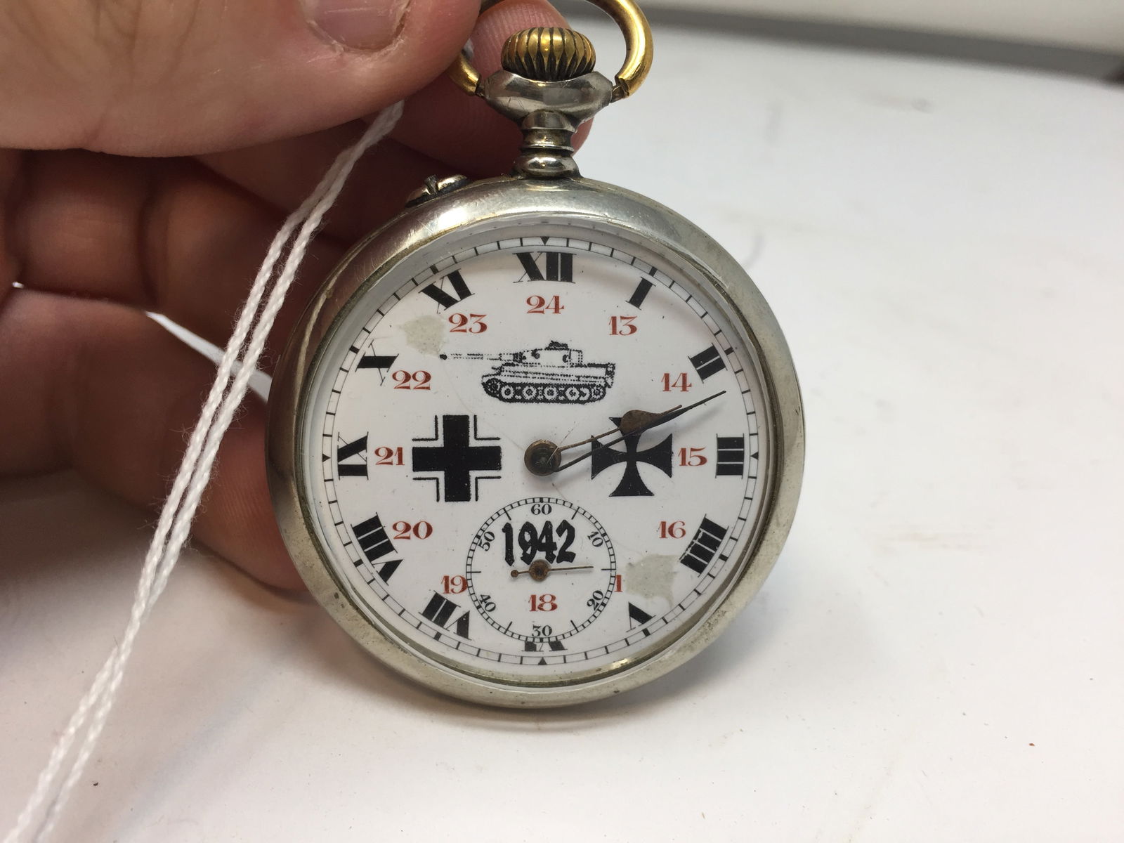 World War 2 German Pocket Watch (1 of 5)