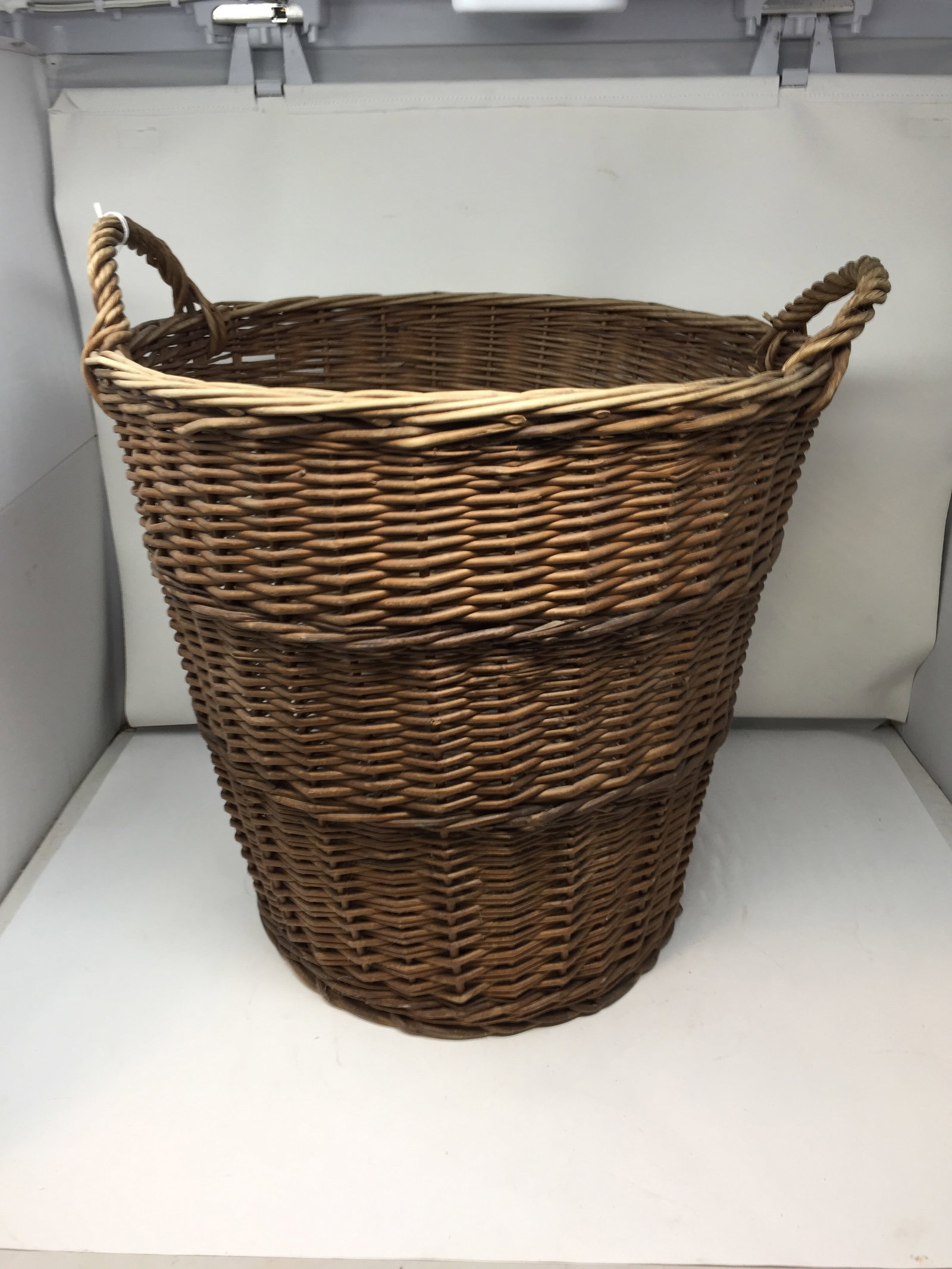 Antique Basket: 19" x 18"