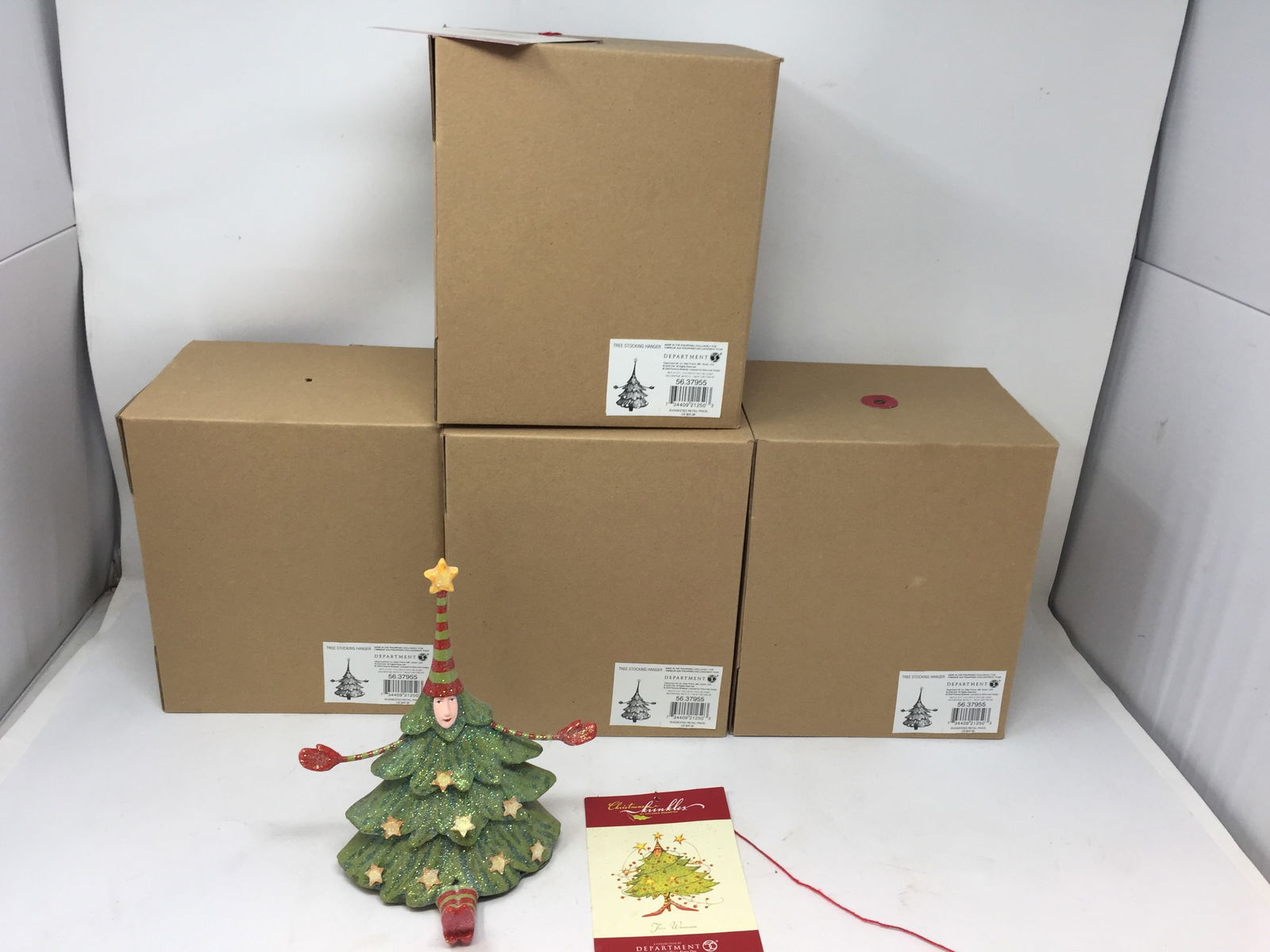 4 Pcs Dept 56 Stocking Hangers (1 of 5)