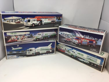 5 Hess Trucks