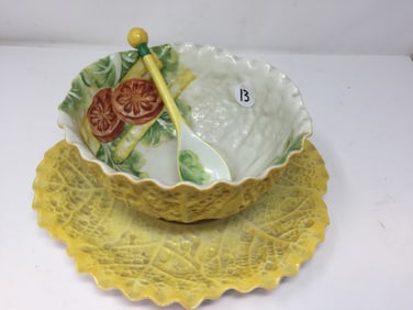 Noritake Cabbage Bowl & Underplate