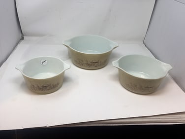 Nest of Pyrex Bowls