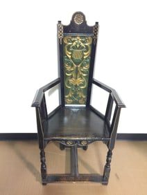 Oriental Decorated Chair