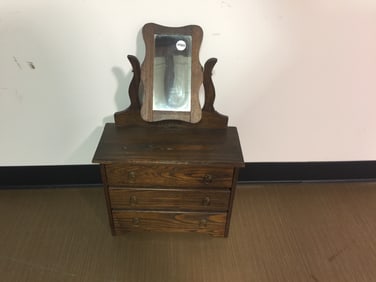 Antique Childs Oak Dresser