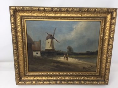 Signed Oil on Canvas