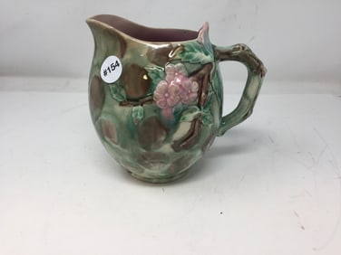 Majolica Etruscan Pitcher
