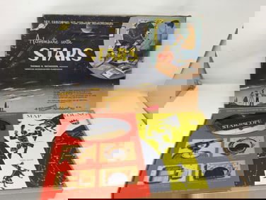 Vintage Adventure w/Stars Game