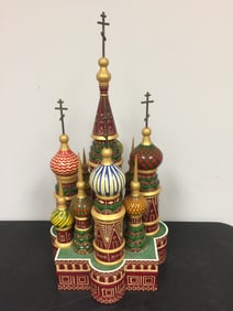 Porcelain Model of The St. Petersburg Church of the Resurrection