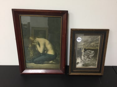 (2) Art Deco Style Prints