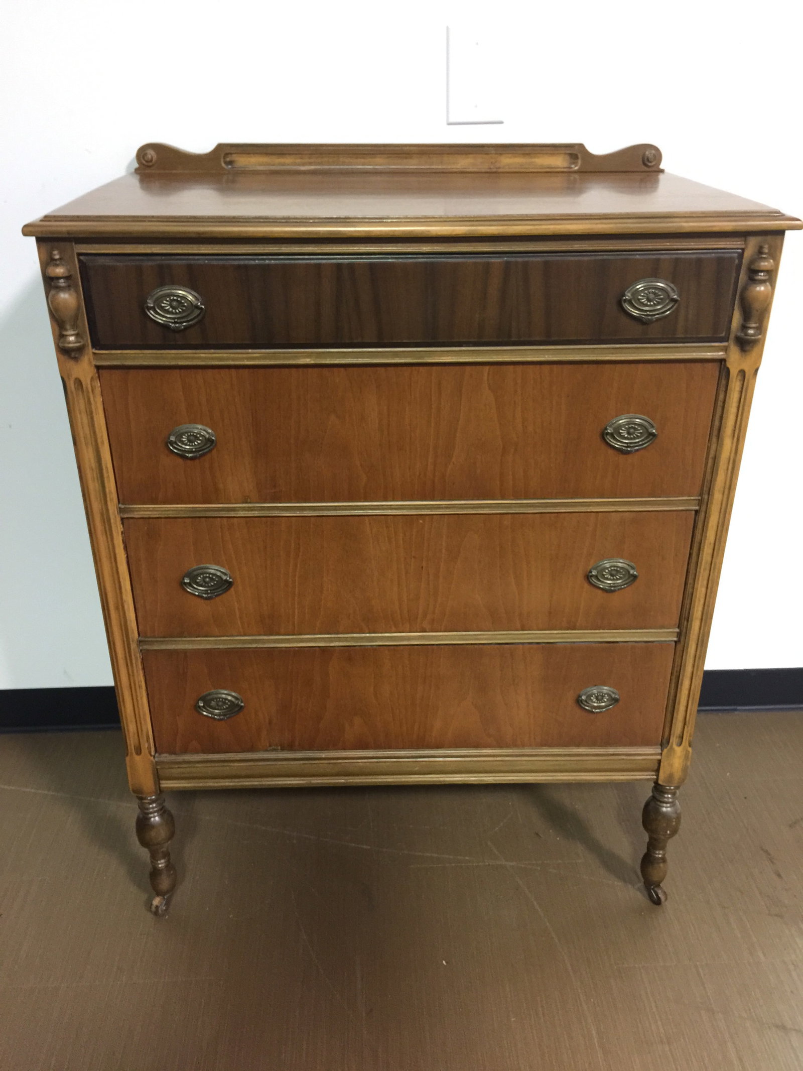 Antique Walnut Chest (1 of 5)