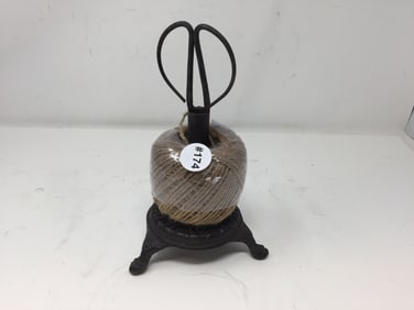 Vintage Cast Iron String Holder