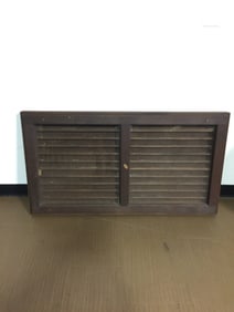 Antique Oak Display Case
