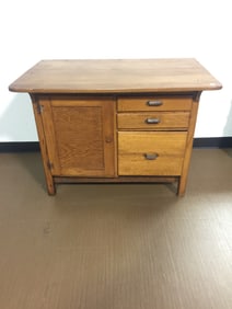 Antique  Bakers Cabinet