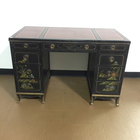 Asian Decorated Desk