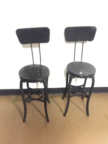 Pair of Industrial Stools